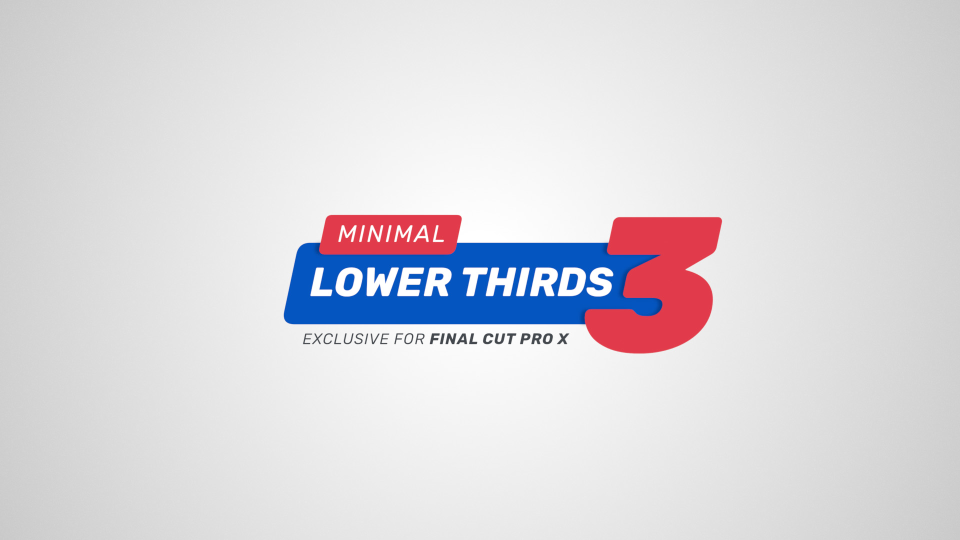 Minimal Lower Thirds